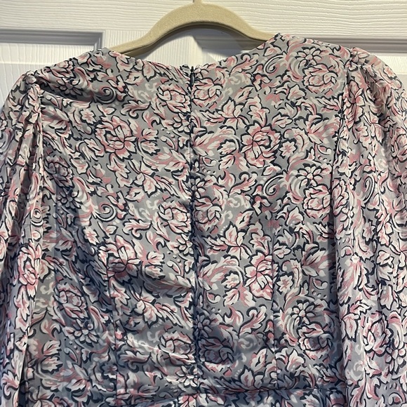 Saints & Secrets Floral Ruffled Balloon Sleeve Dress S - Picture 10 of 10